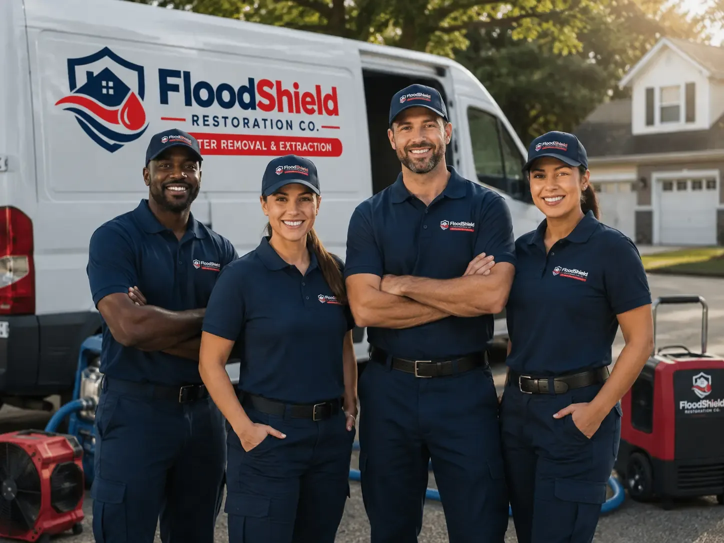 Flood Damage Restoration company in Williamsfield, OH
